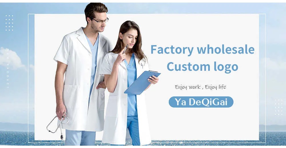 Medical Scrub Sets for Men Hospital Doctor Nurse Uniforms Twill Fabric Sizes S to XXL from Dhgate Personal Protective Equipment for Business - price 17.64