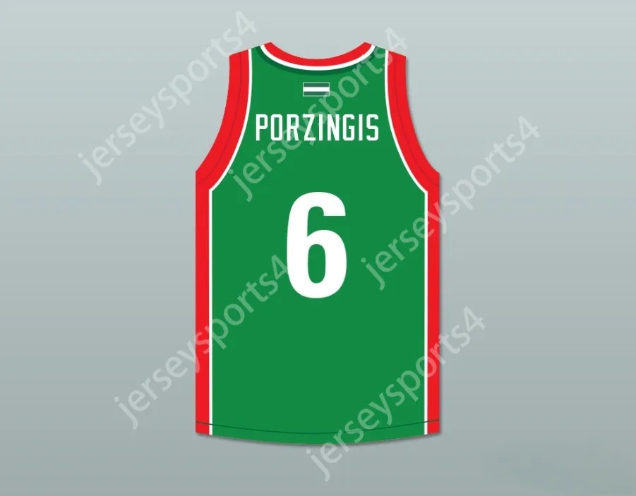 CUSTOM NAY Mens Youth/Kids Kristaps Porzingis 6 Green Basketball Jersey Top Stitched S-6XL from Dhgate Basketball Jerseys - price 6.22