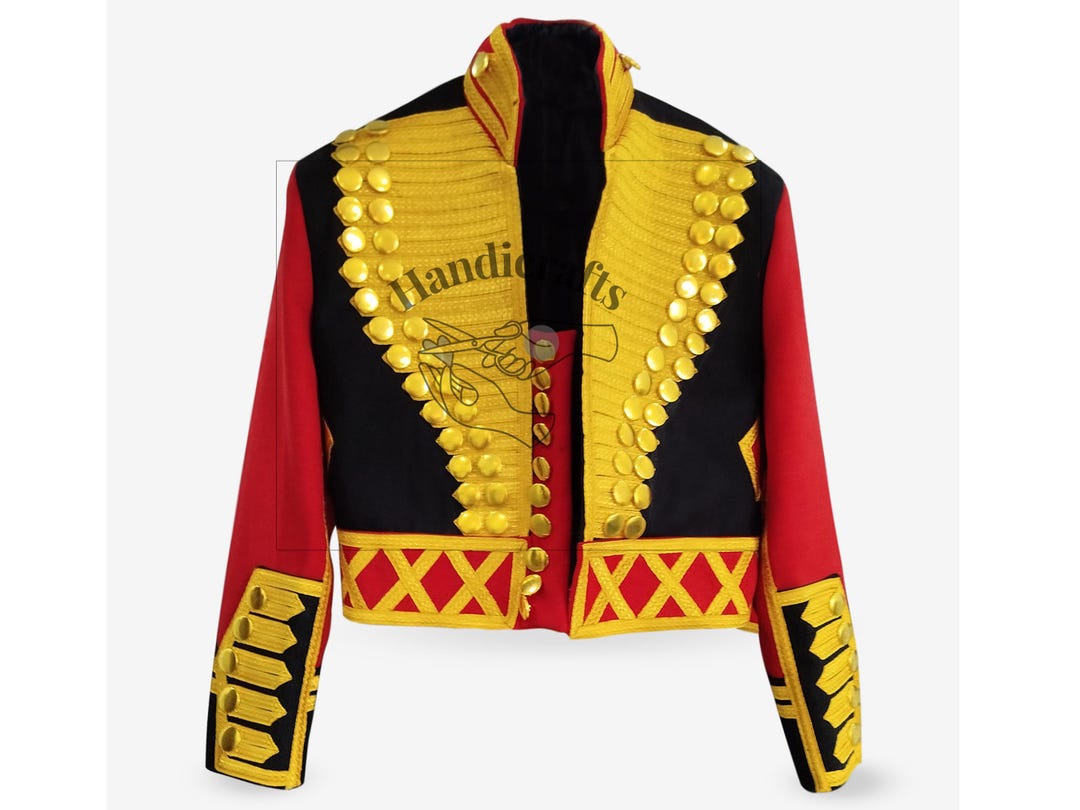 Handmade Michael Jackson Military Jacket, Leave Me Alone Inspired Officer Jacket With Gold Braiding, Classic Stage Style Jacket Gift for Him - Etsy