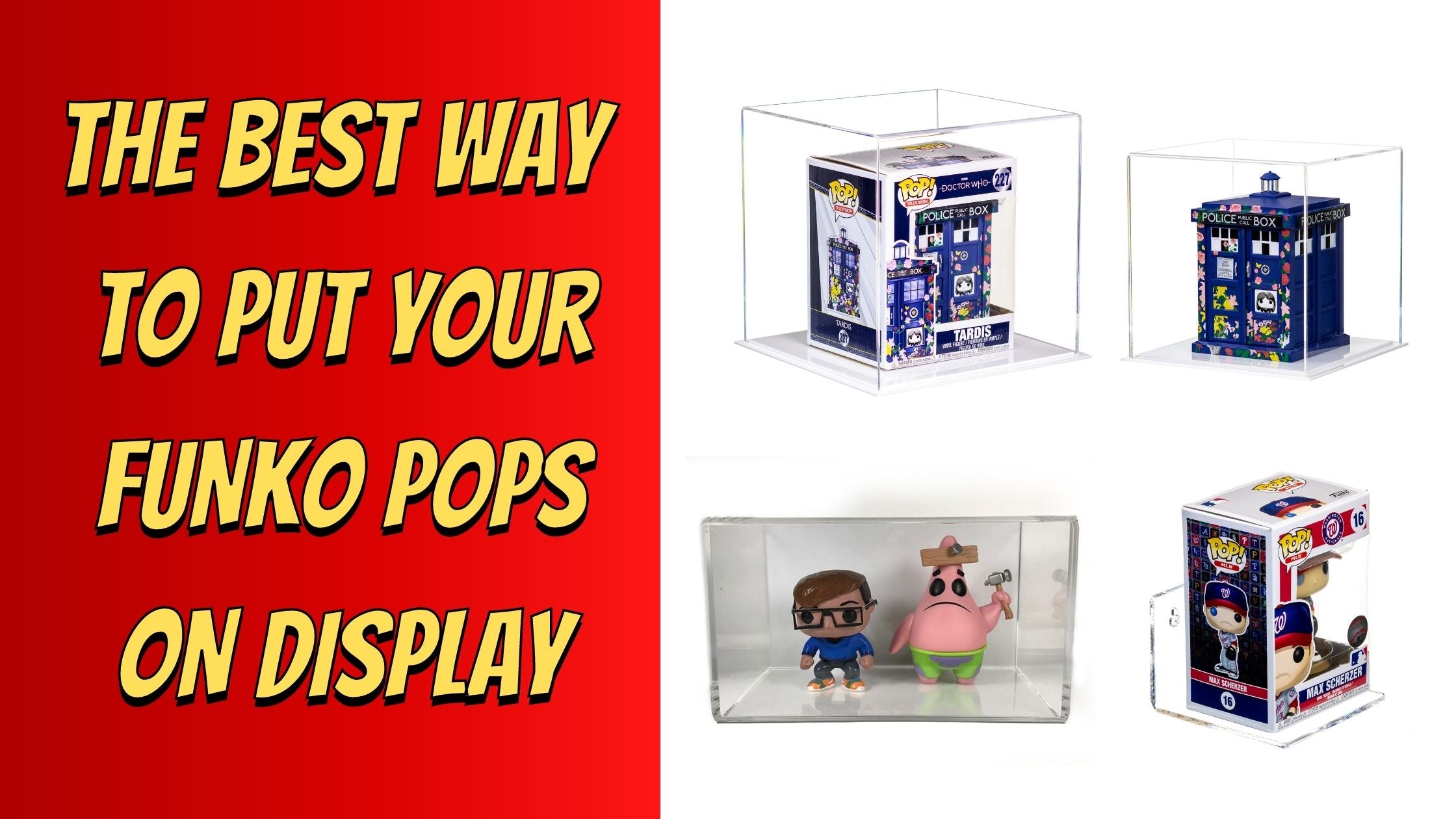 The Best Way To Put Your Funko Pops on Display | Display Case Blog