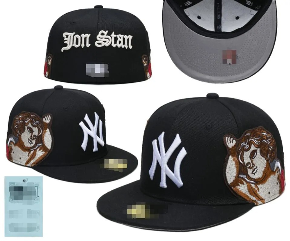 Baseball Jon & Stan Angels Champs Mens Full Closed Flat Fitted Baseball Caps Summer Silk Blend from Dhgate Caps & Hats - price 11.58