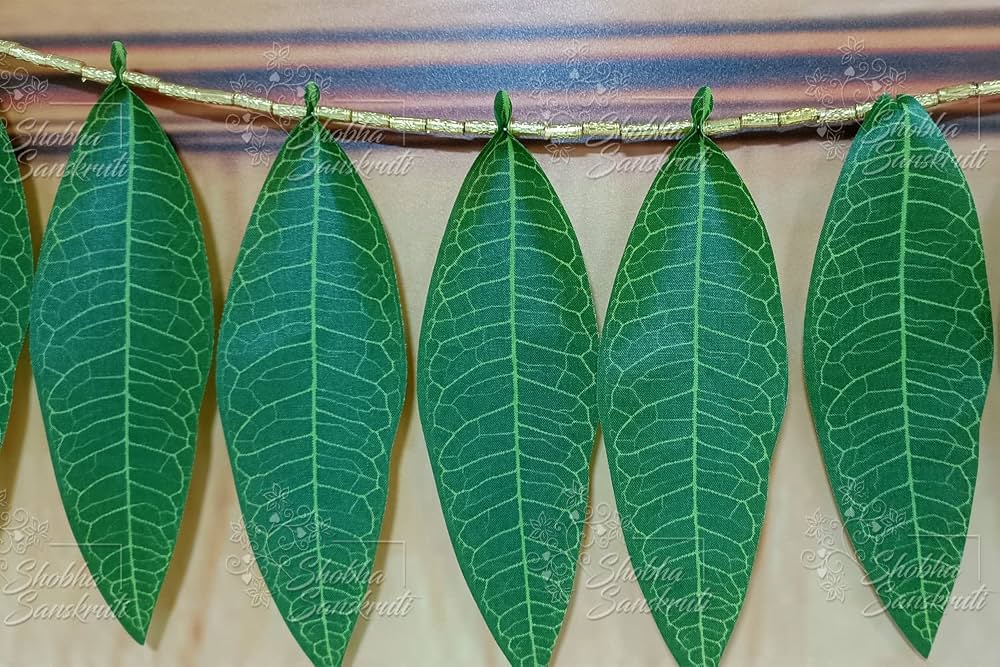 Artificial Mango Leaves Door toran for Decoration for All Festivals : Amazon.ca: Home