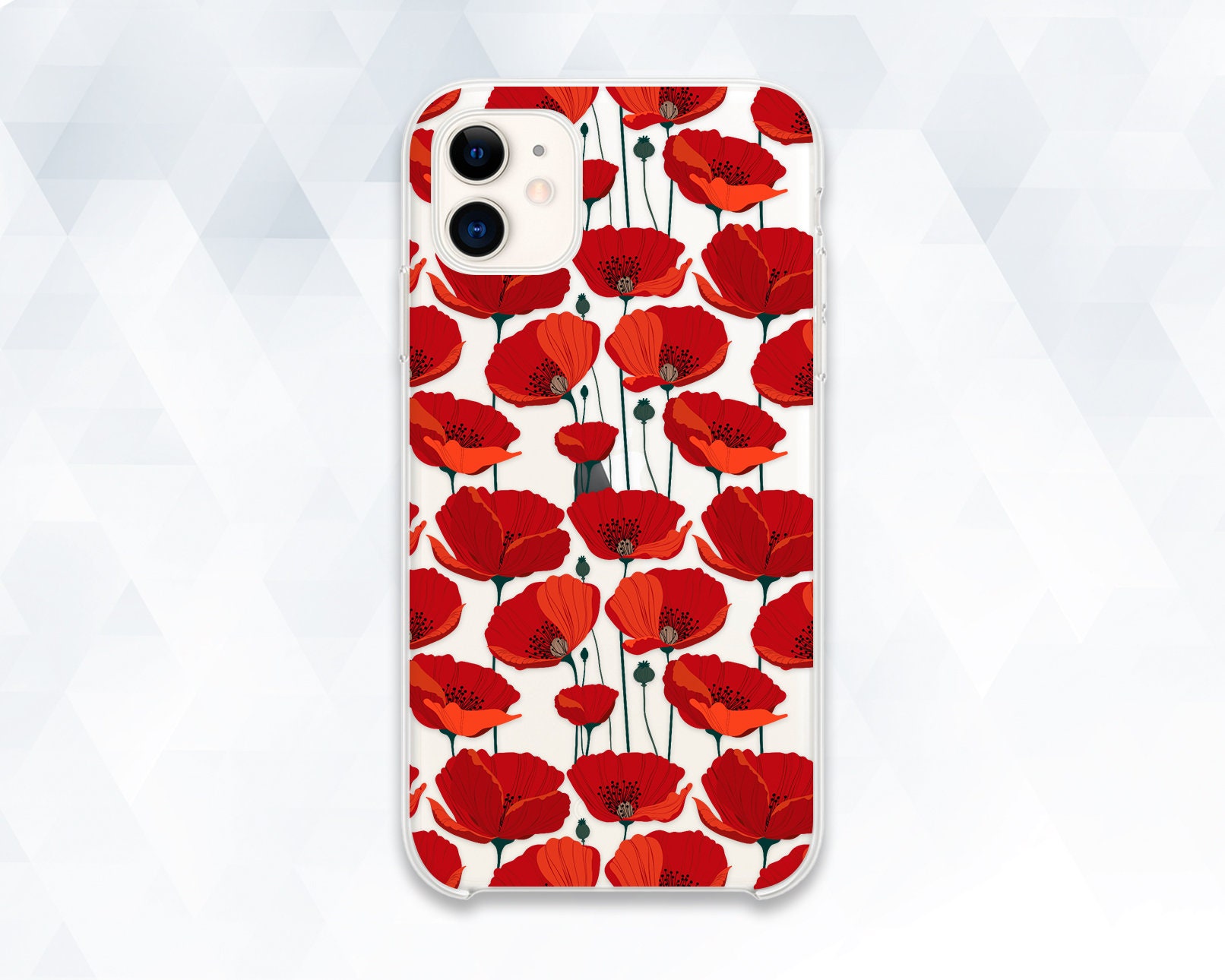 Poppies iPhone Case Red Flowers iPhone 12 11 XR X 8 Girl Cute Case for Galaxy S20 Pixel 5 Kawaii Aesthetic Nature Girly Floral Poppy Cover - Etsy