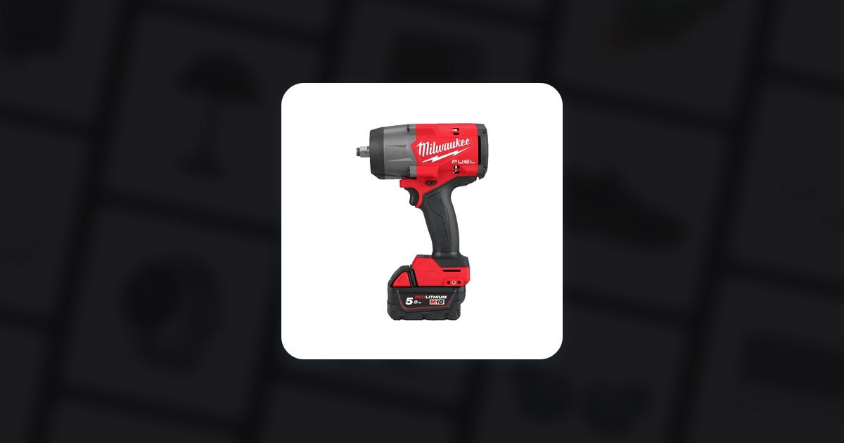 Milwaukee M18FHIW2F12-502X 1/2 Inch High-Torque Impact Wrench • Price »