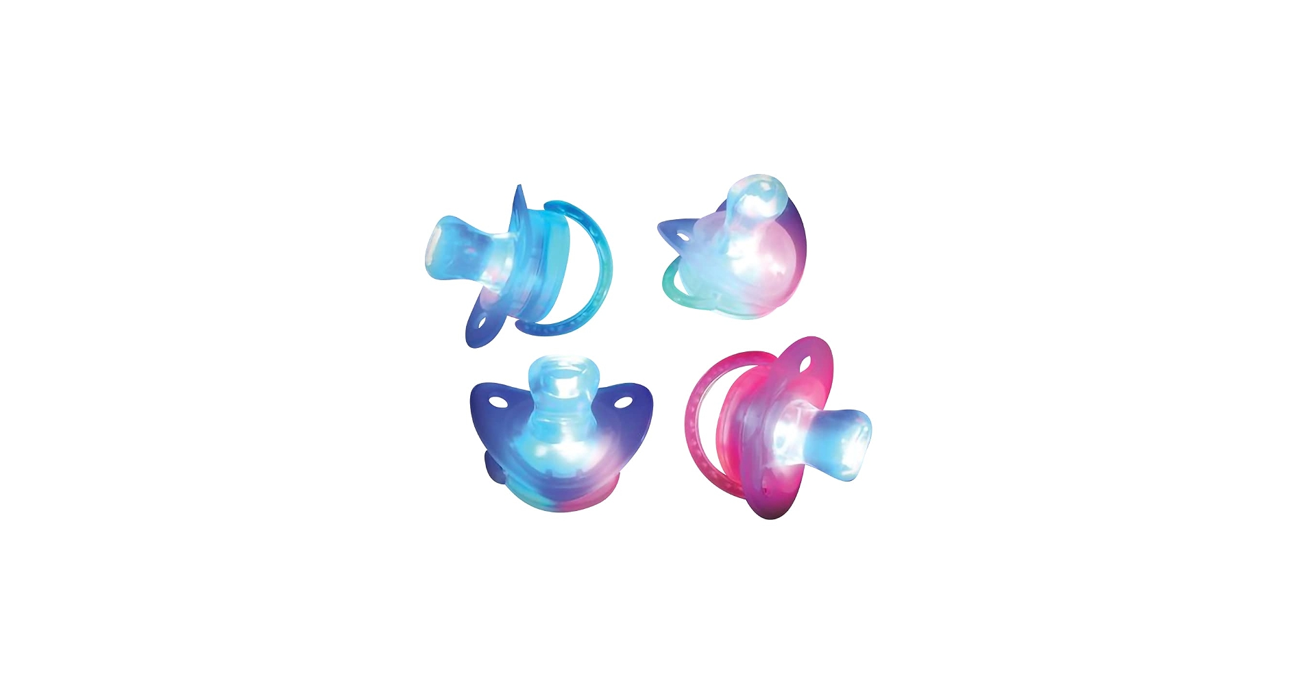 ArtCreativity Light Up LED Pacifier Toys - Set of 4 - Flashing Rave Binkies for EDM Party and Concert - 100% Non-Toxic - Batteries Included - Gag Joke Gift - Binky Party Favors for Kids and Adults : Toys & Games - Amazon.com