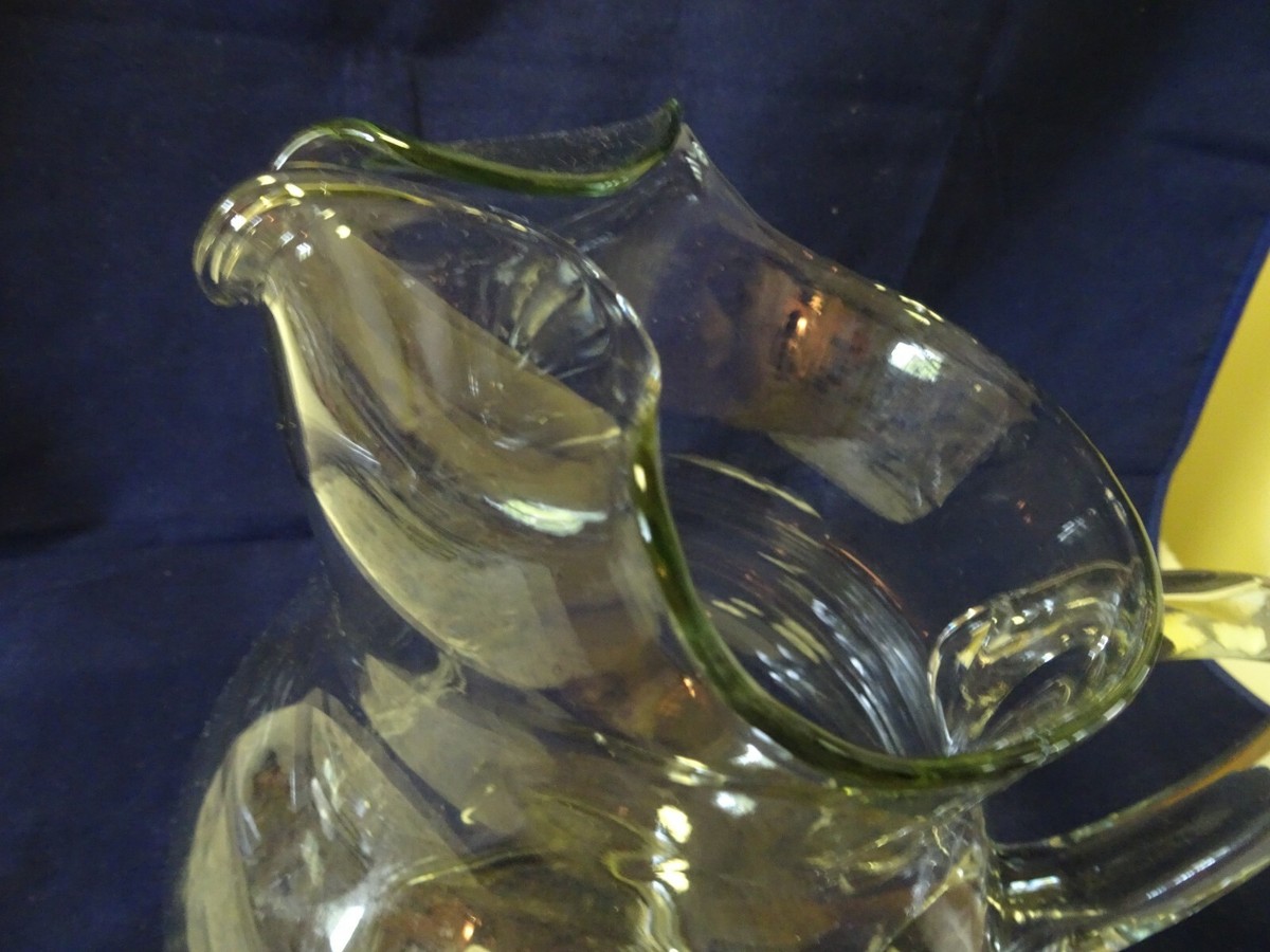 CRISA IMPRESSIONS by LIBBEY Clear Glass Pitcher-NEW Sticker-Made in Mexico | eBay
