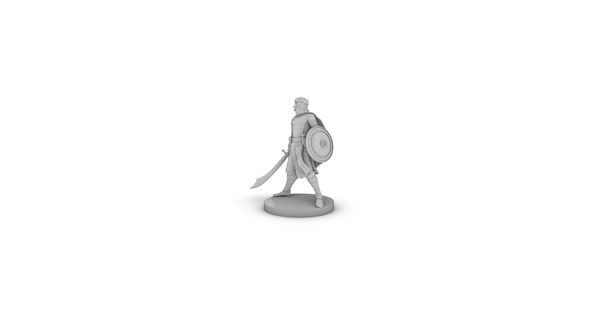 Amazon.com: Desert Warrior Tabletop DND Gaming Miniature : Toys & Games