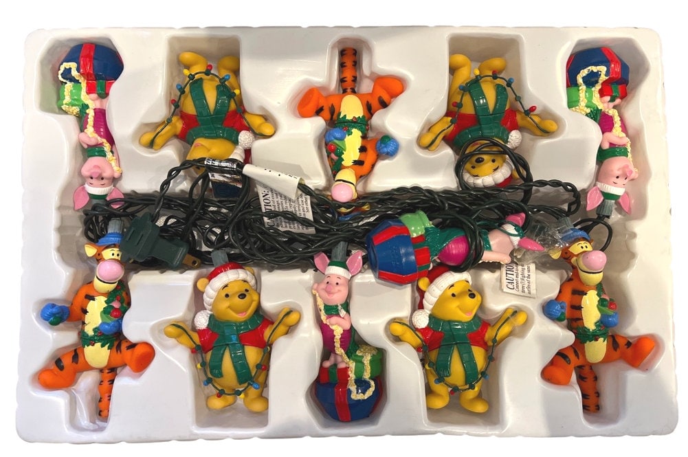 Disney Winnie the Pooh Illuminated Tree Trimmer Set EZ Light Christmas Holiday - Etsy