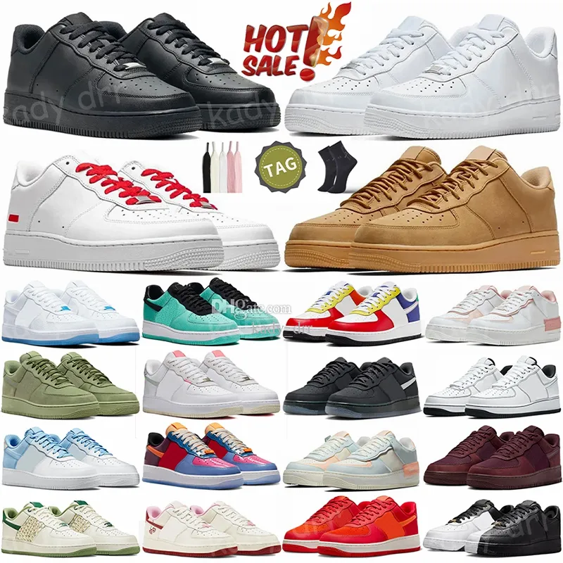 Collage of black, white, tan, and colorful casual sneakers shown in multiple product-style images