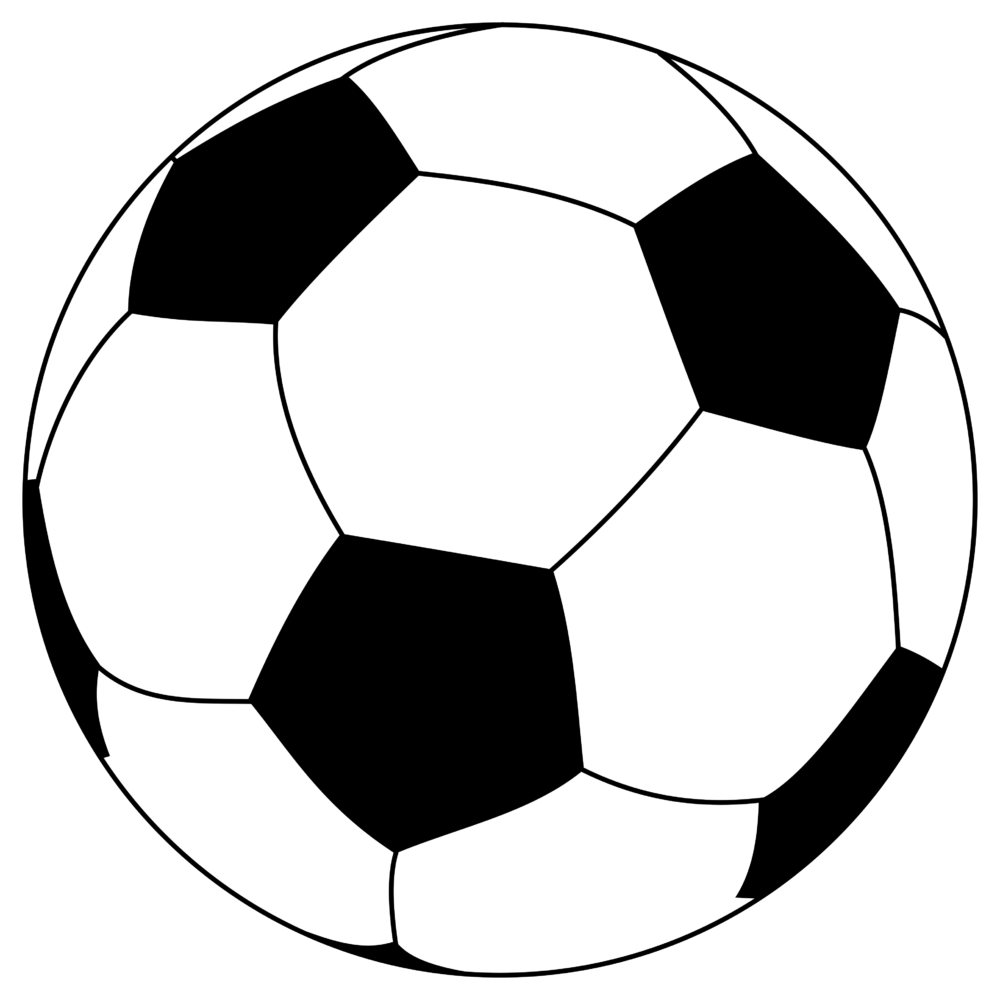 Soccer ball graphic illustrating training equipment context