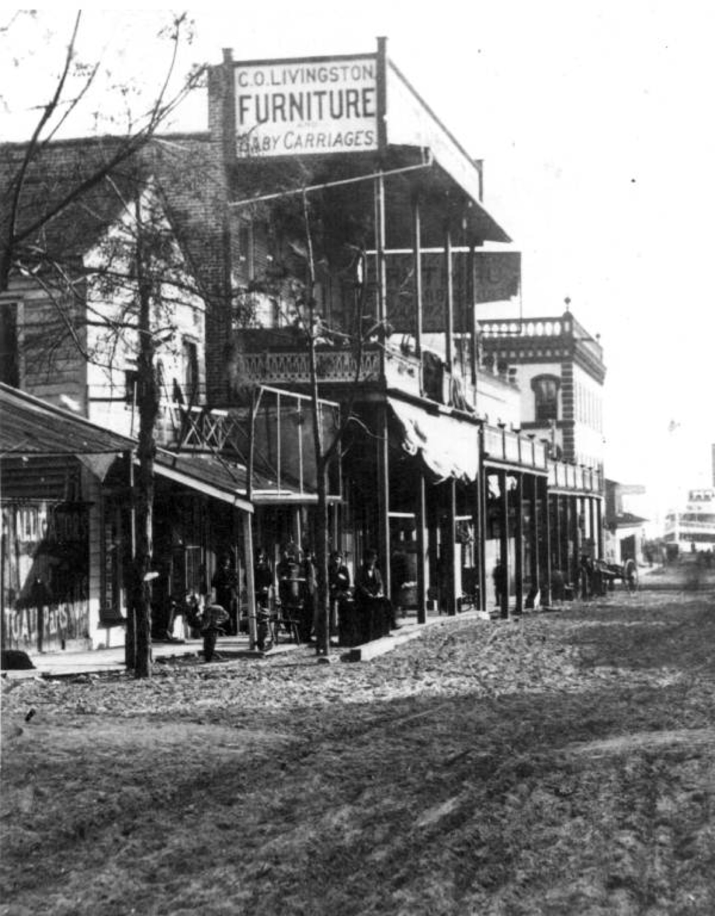 Historic Jacksonville furniture storefront