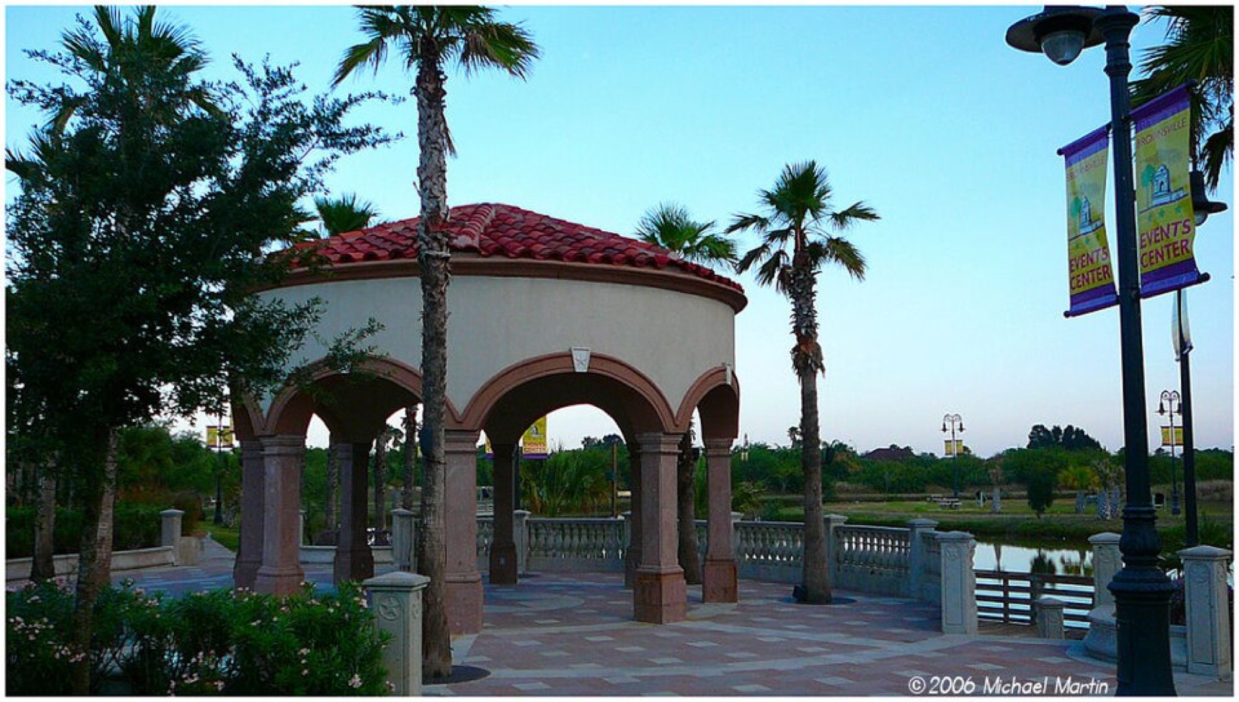 Brownsville events center exterior, representing local community where classifieds and marketplaces operate