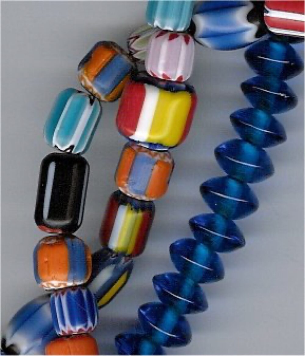 Assorted beads illustrating bulk bead buying