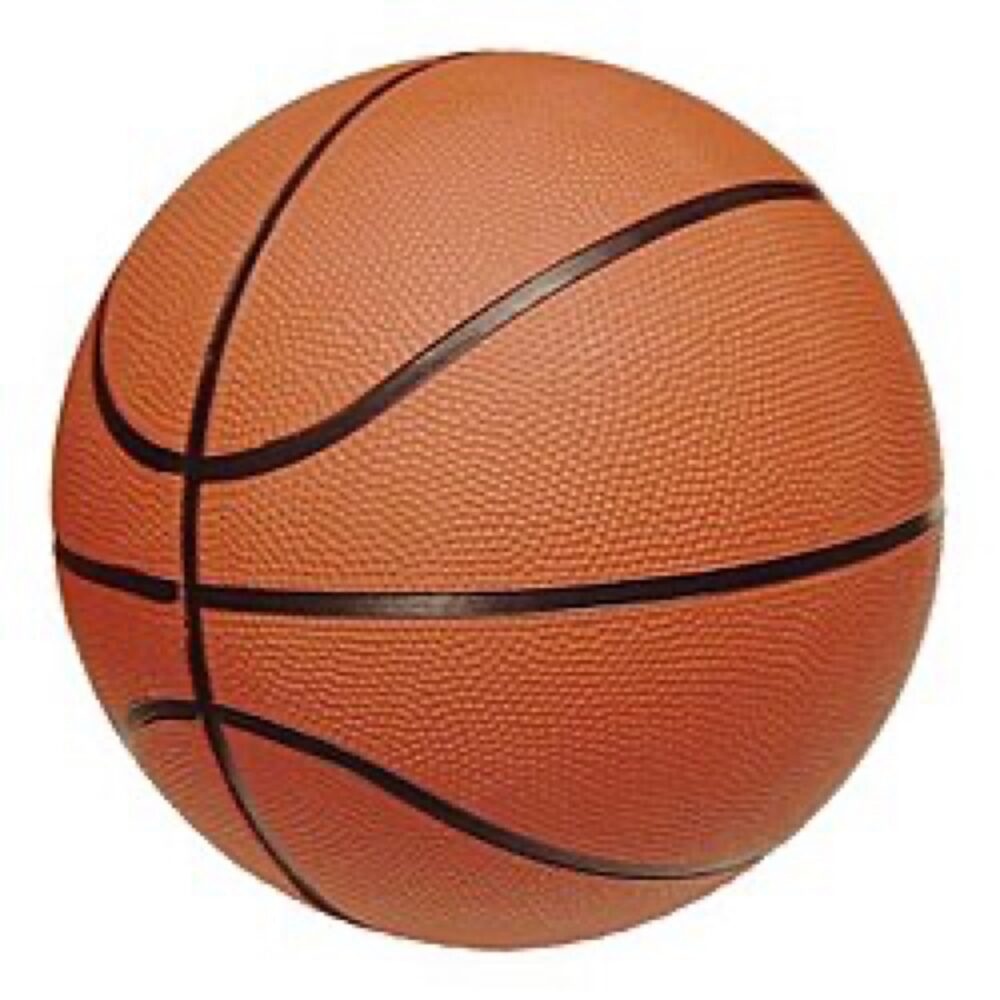 Mini basketball close-up