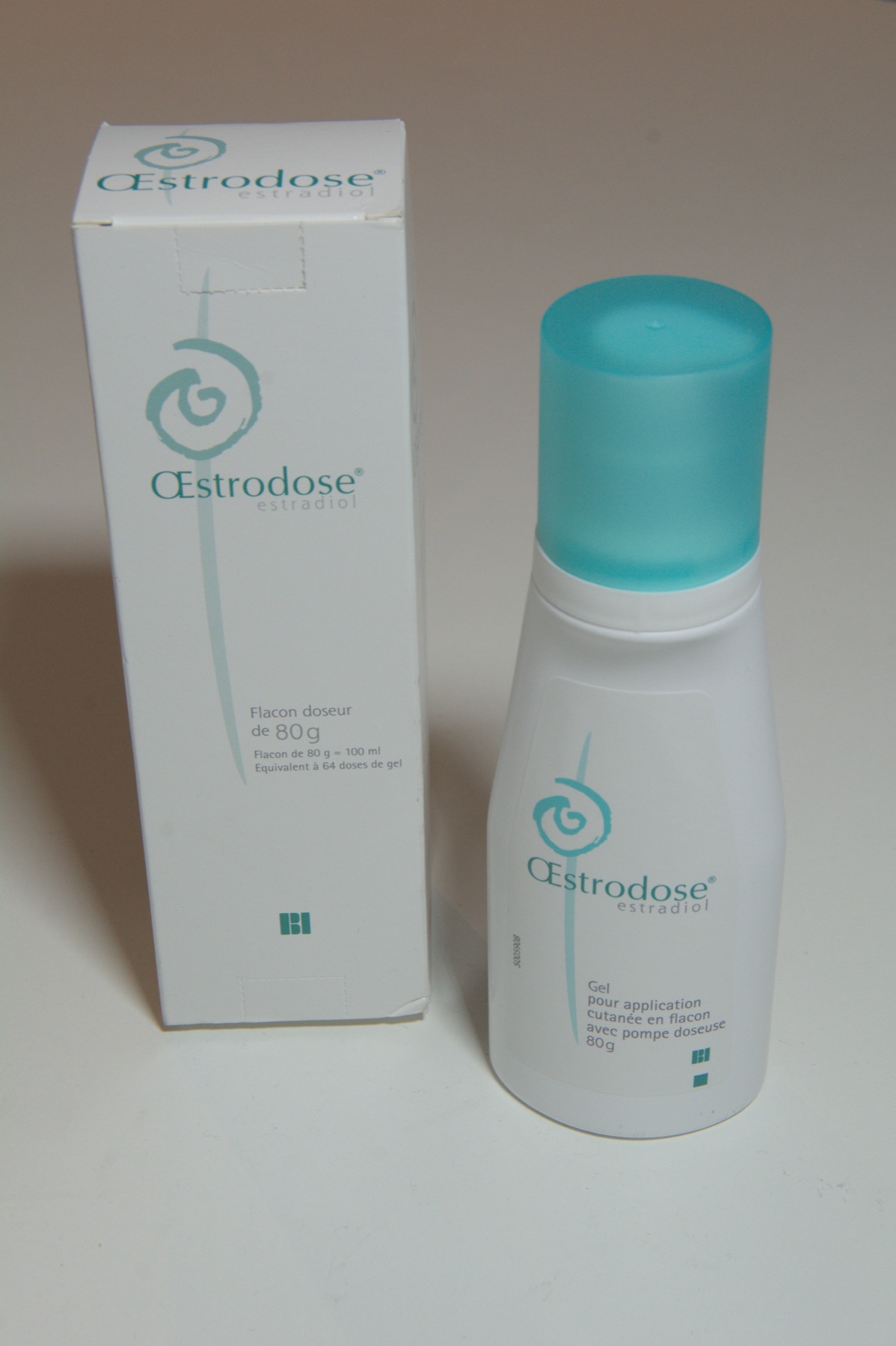 Simple product and packaging example: bottle with outer box