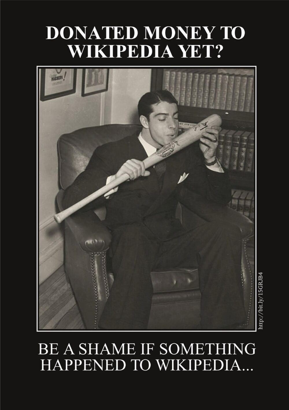 Example of a stylized motivational poster