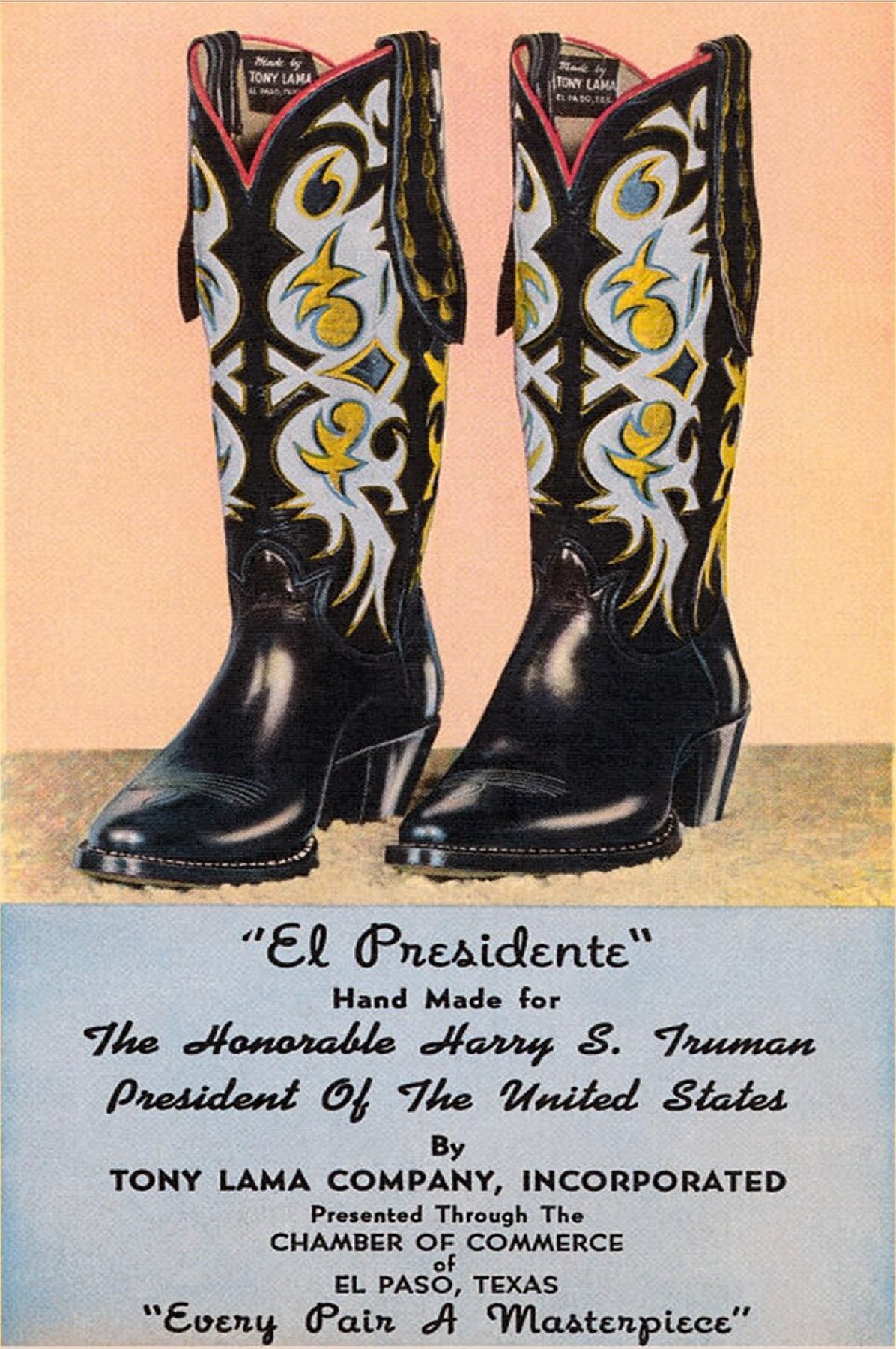 Assorted cowboy boots lined up, illustrating vintage and used western styles