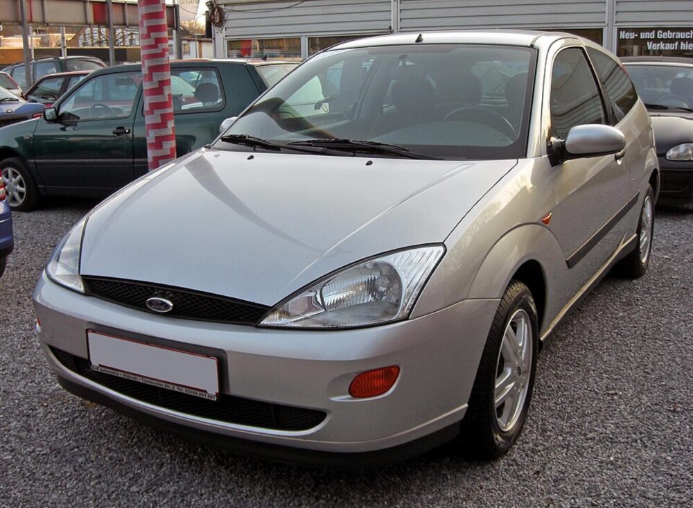 Ford Focus front end and bumper area