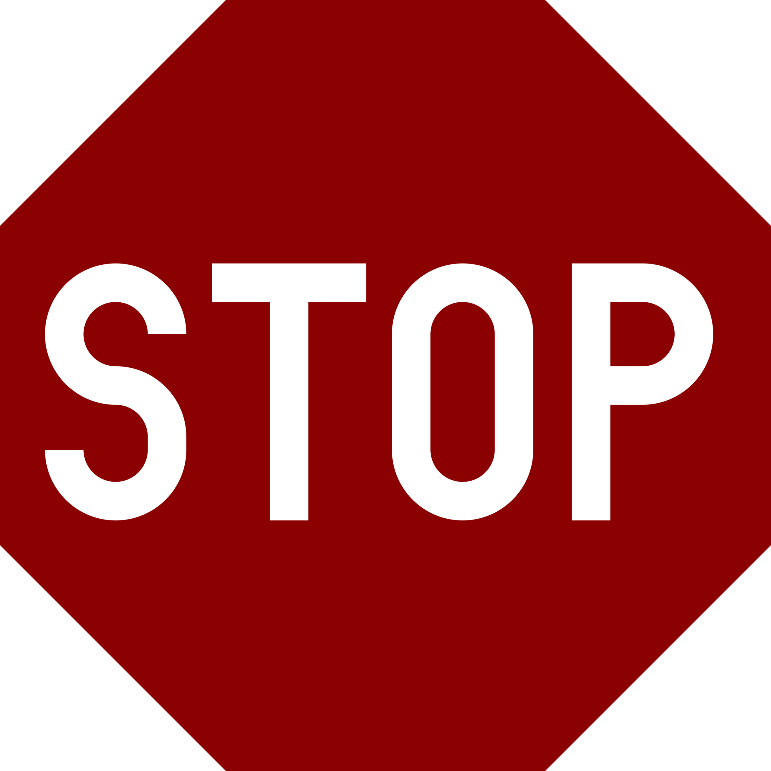Red stop sign illustrating the concept of a physical stop