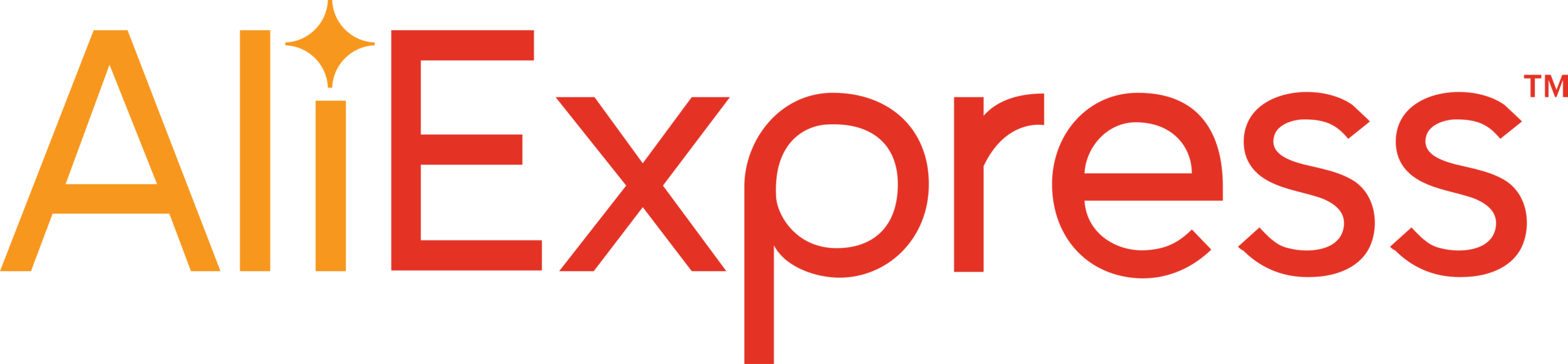 AliExpress logo on a white background