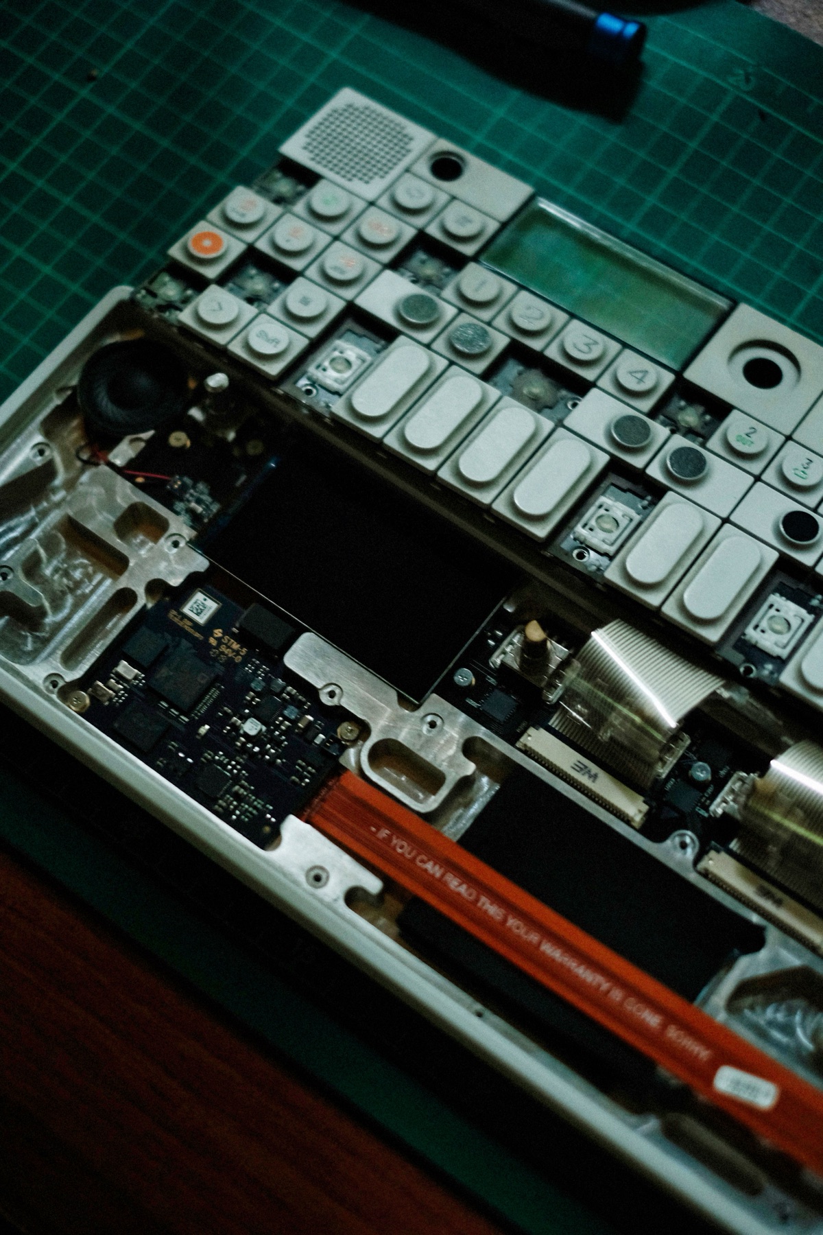 Close-up of circuit board and electronic components representing Q components sourcing