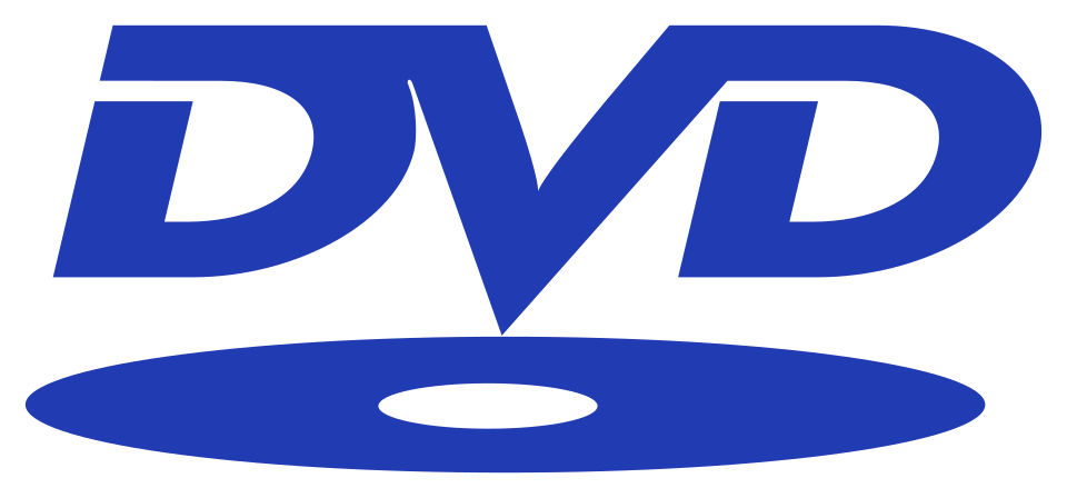 DVD logo graphic representing branded media