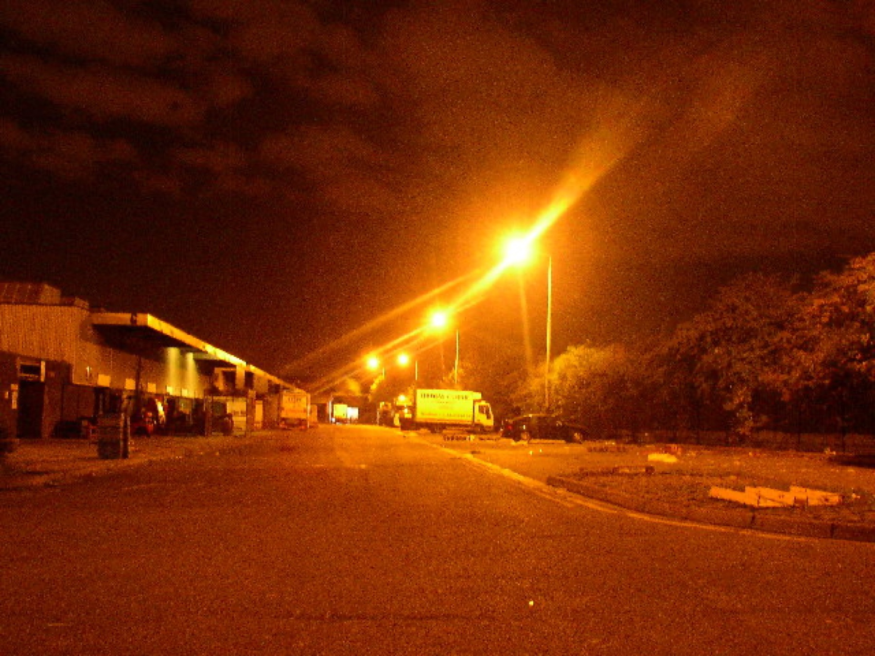 Exterior of a wholesale market hall