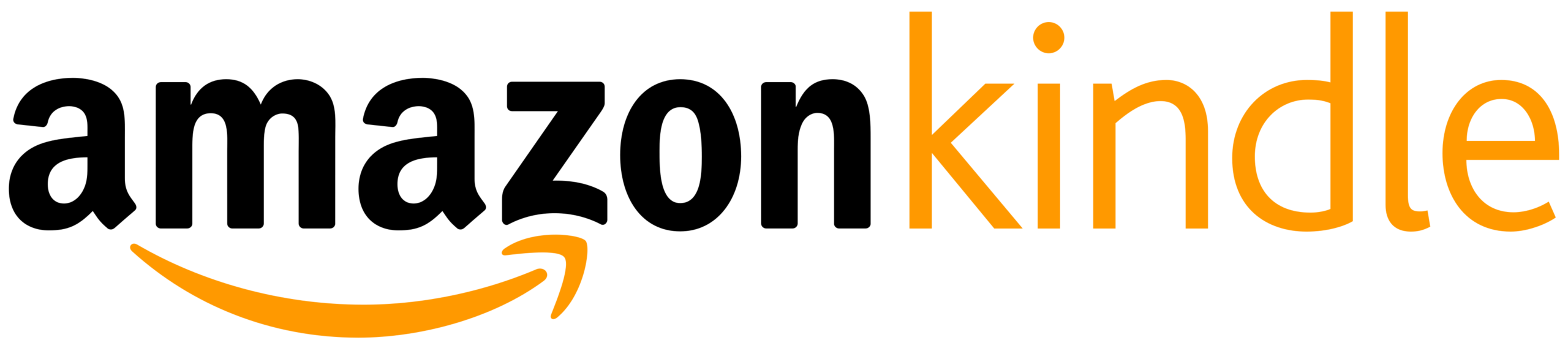Amazon Kindle logo as a clear visual anchor for Kindle-specific buying decisions