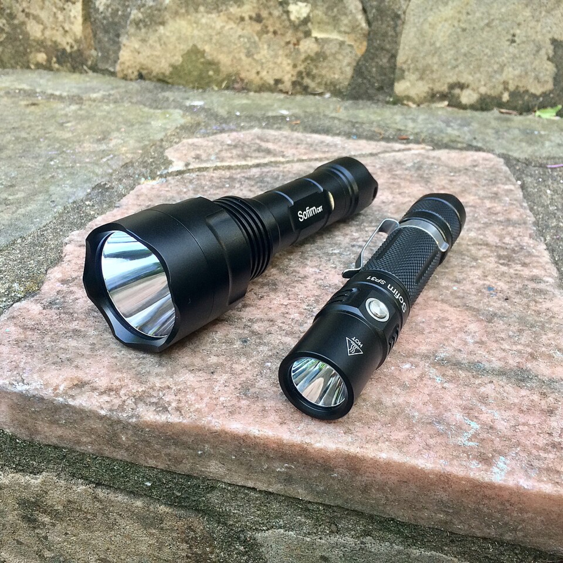 Assorted LED flashlights illustrating bulk formats