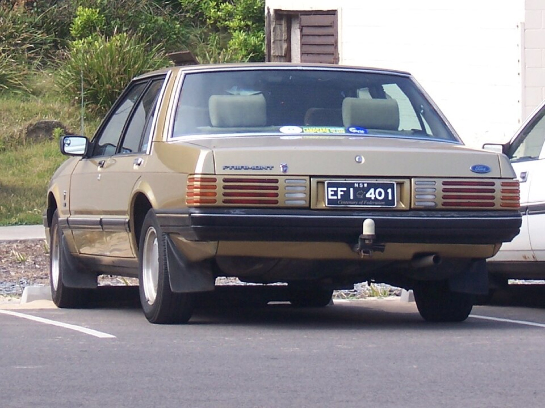 Australian Ford Fairmont Ghia sedan, a Falcon-based variant distinct from the North American Fairmont