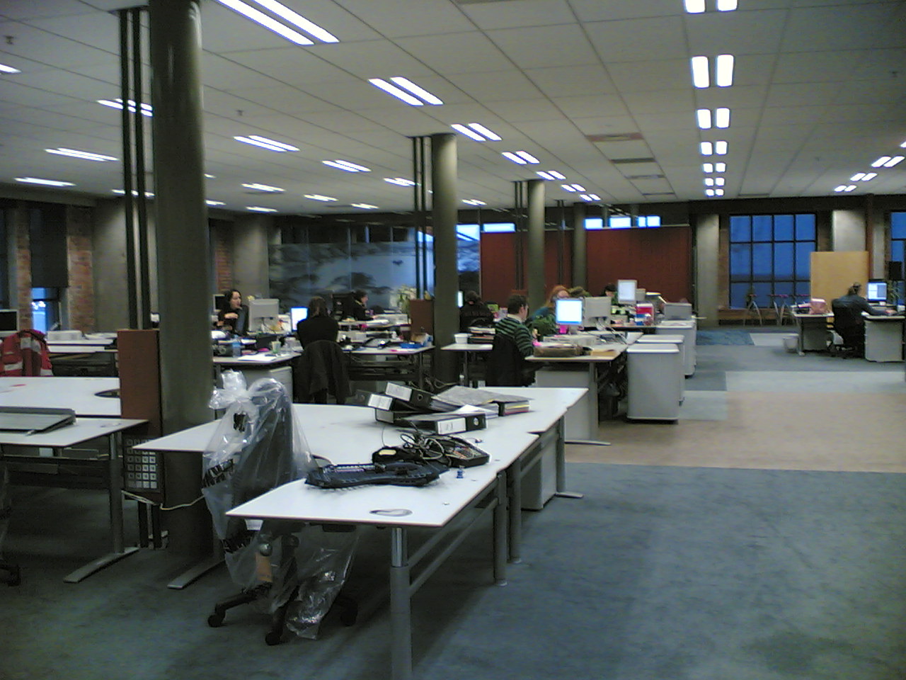 Inside the Trade Me offices in Wellington, New Zealand